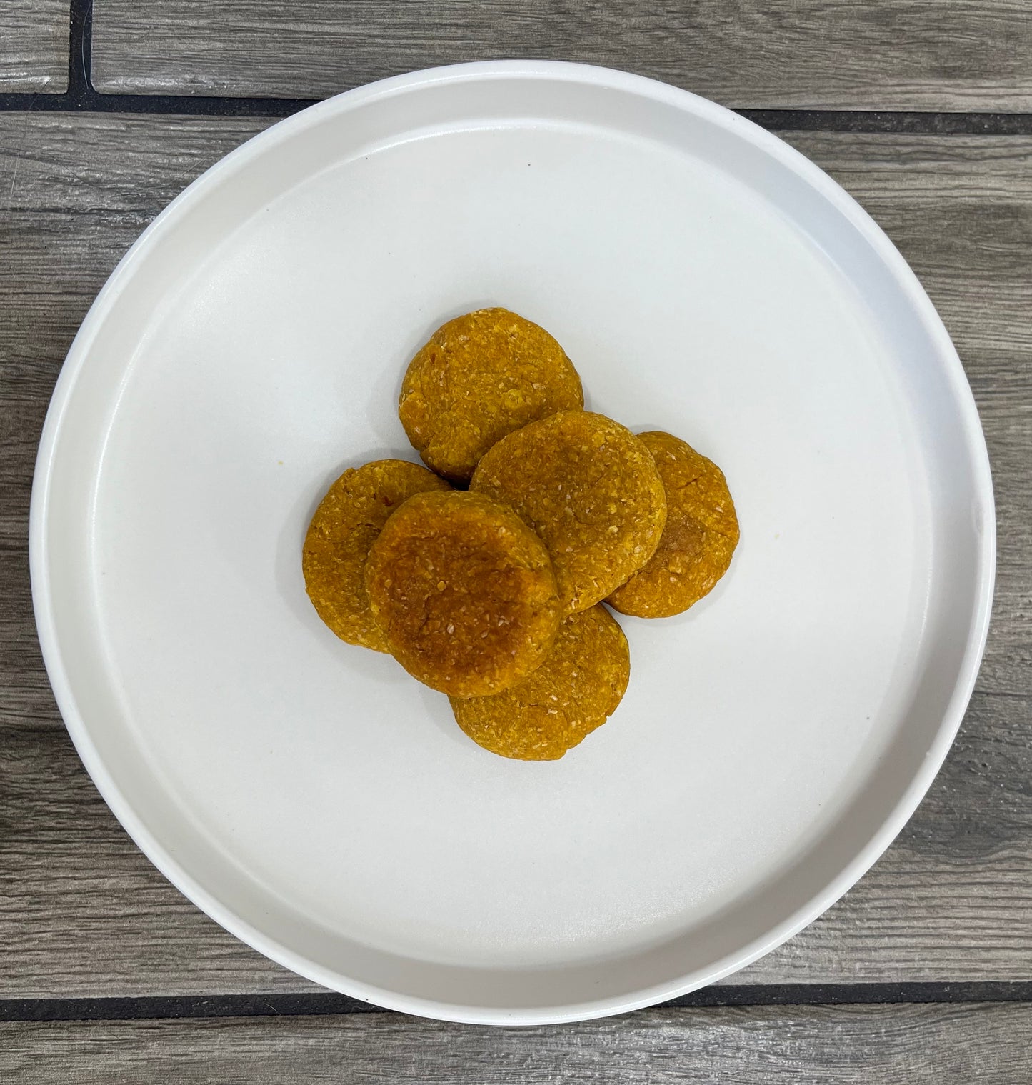 Peanut Butter & Pumpkin Biscuits